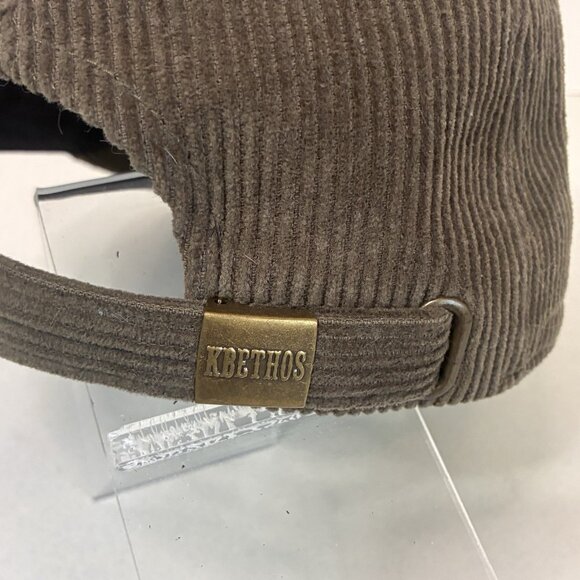 KBETHOS Corduroy 5-Panel Adjustable Baseball Cap Moss Green Fall Unisex - Picture 7 of 10